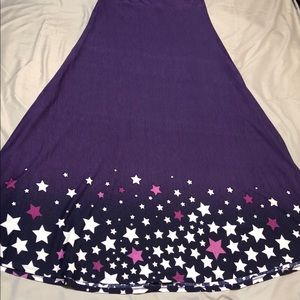 Dipped Medium Lularoe Maxi Skirt